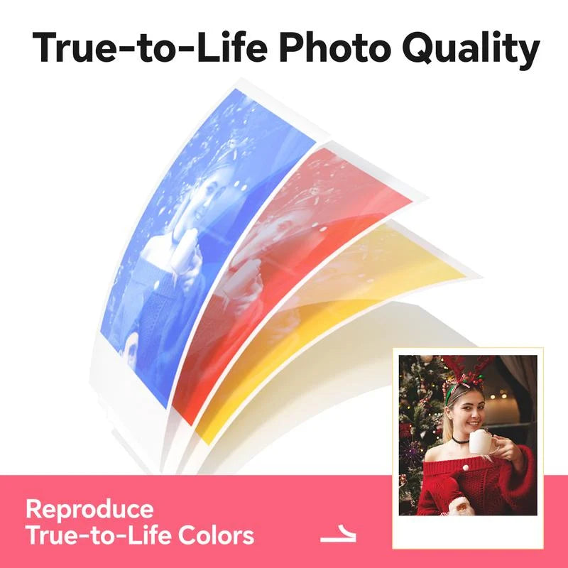 Capture Sheet Ribbon & Photo Paper 20 Sheets – My Store